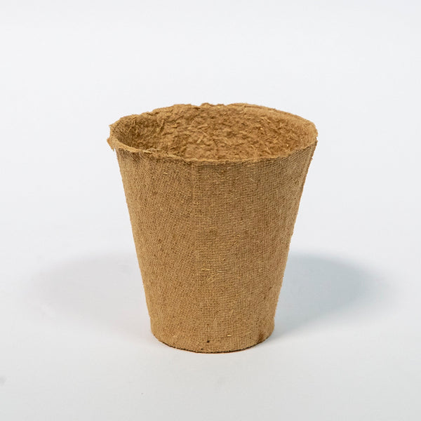 10 Biodegradable Pots 6cm