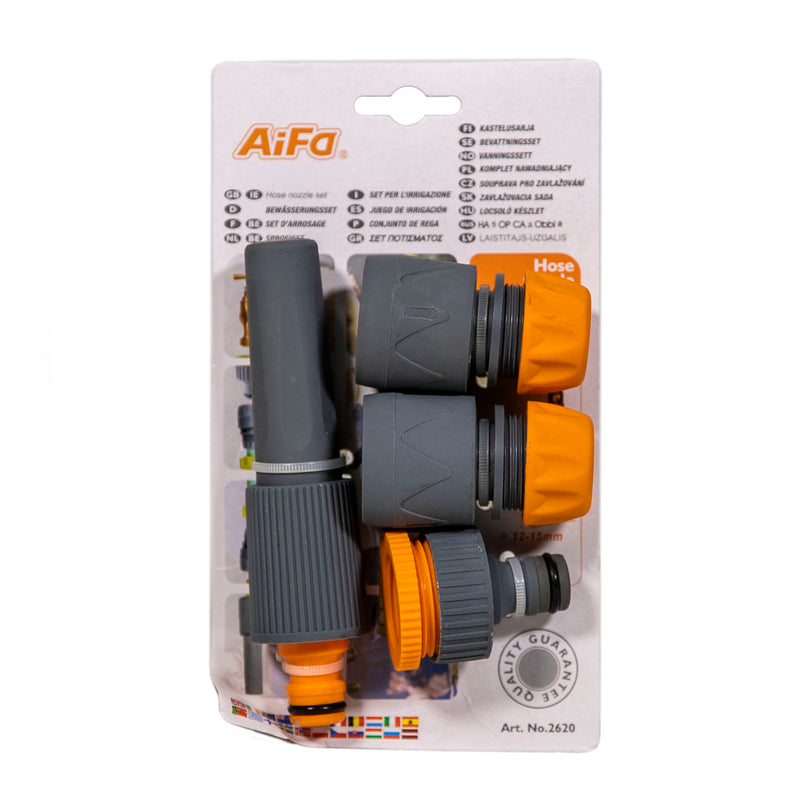 AIFA 4 Piece Hose Fitting Set