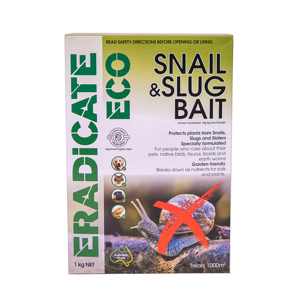 Eradicate Eco Organic Snail & Slug Bait 1kg
