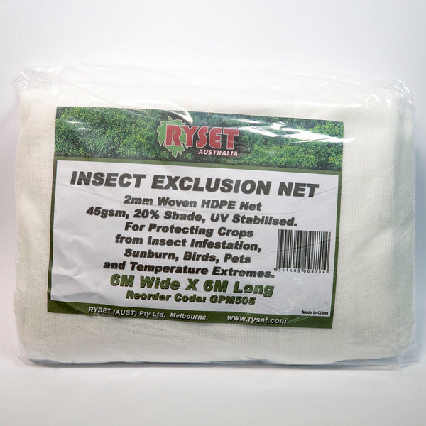 Insect Netting - 6.0m wide x 6.0m long