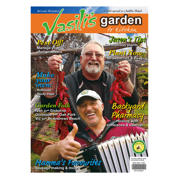 Vasili's Garden to Kitchen Magazine - Issue 10 - Winter 2016