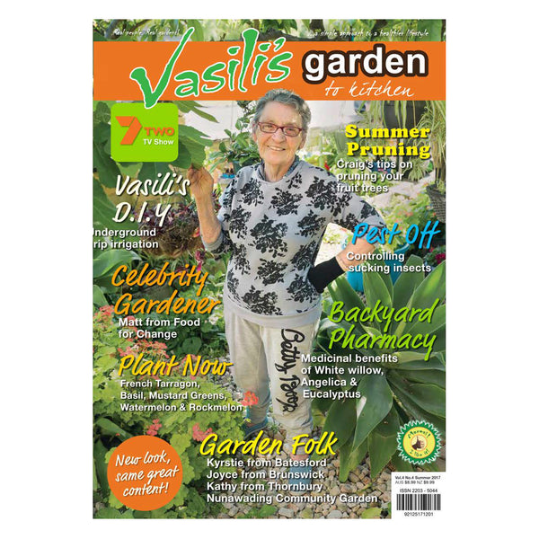 Vasili's Garden to Kitchen Magazine - Issue 16 - Summer 2017/18