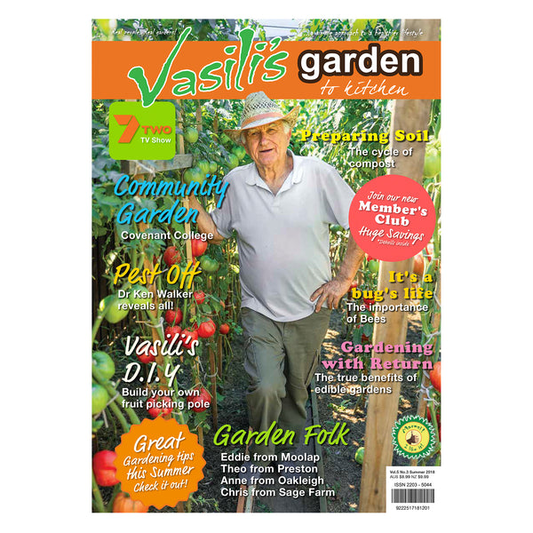 Vasili's Garden to Kitchen Magazine - Issue 19 - Summer 2018-19