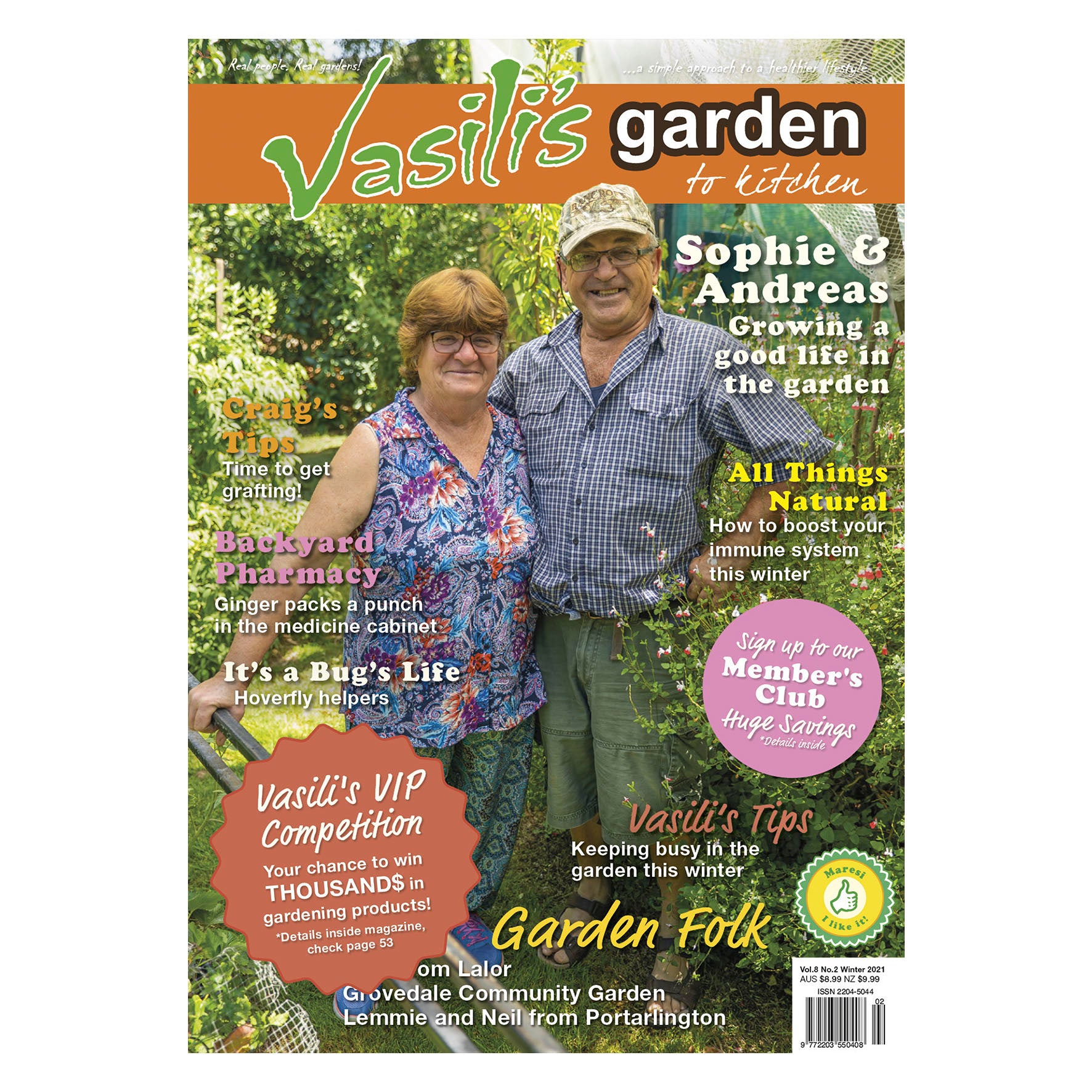 Vasili S Garden To Kitchen Magazine Issue 29 Winter 2021