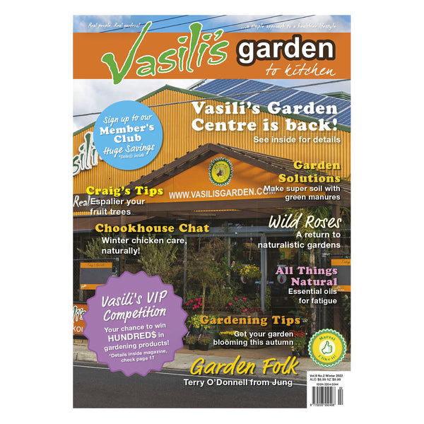 Vasili's Garden to Kitchen Magazine - Issue 33 - Winter 2022