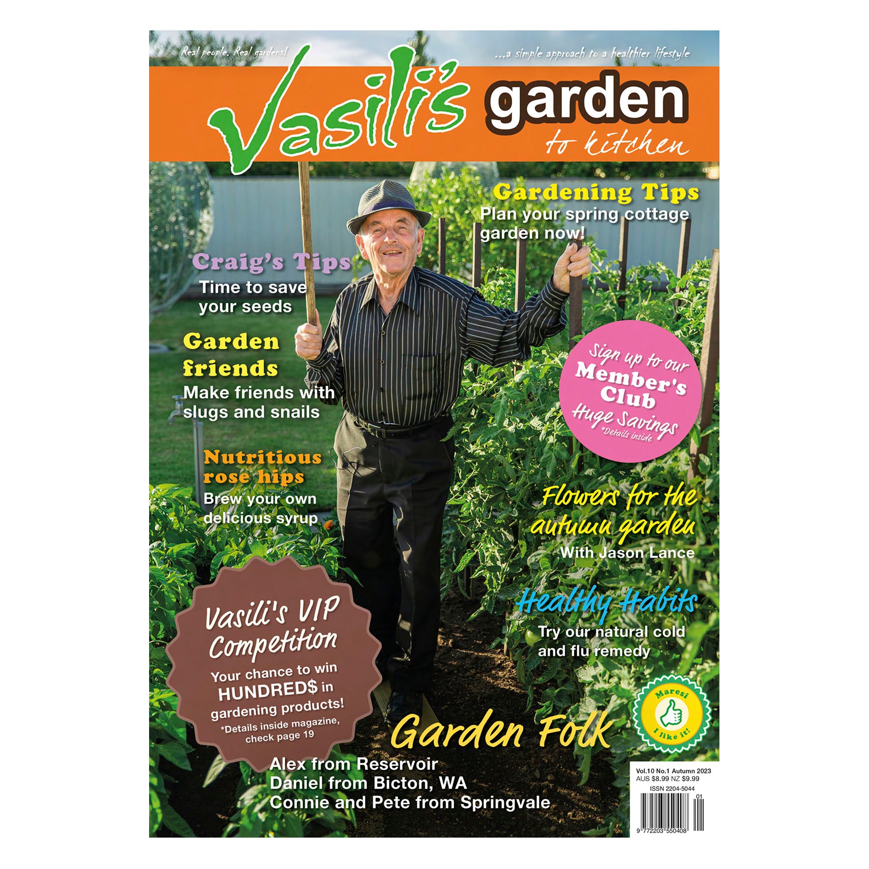 Fall Tree Magazine Vasili's Garden to Kitchen Magazine - Issue 36 - Autumn 2023 - Print E