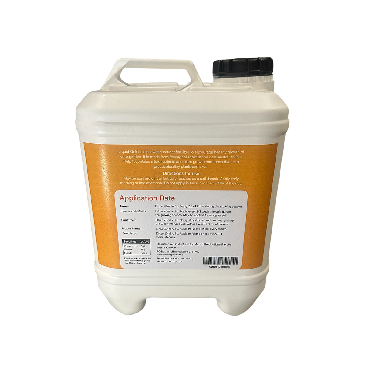 liquid gold plant fertilizer Liquid Gold 10L – Vasili's Garden
