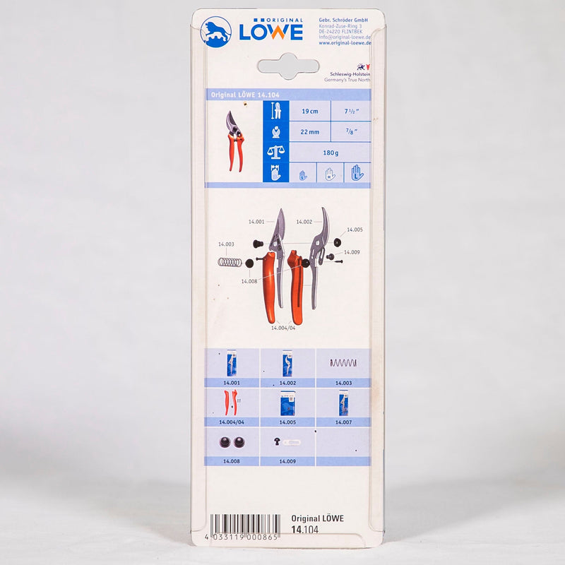 LOWE No14 Compact Bypass Pruner