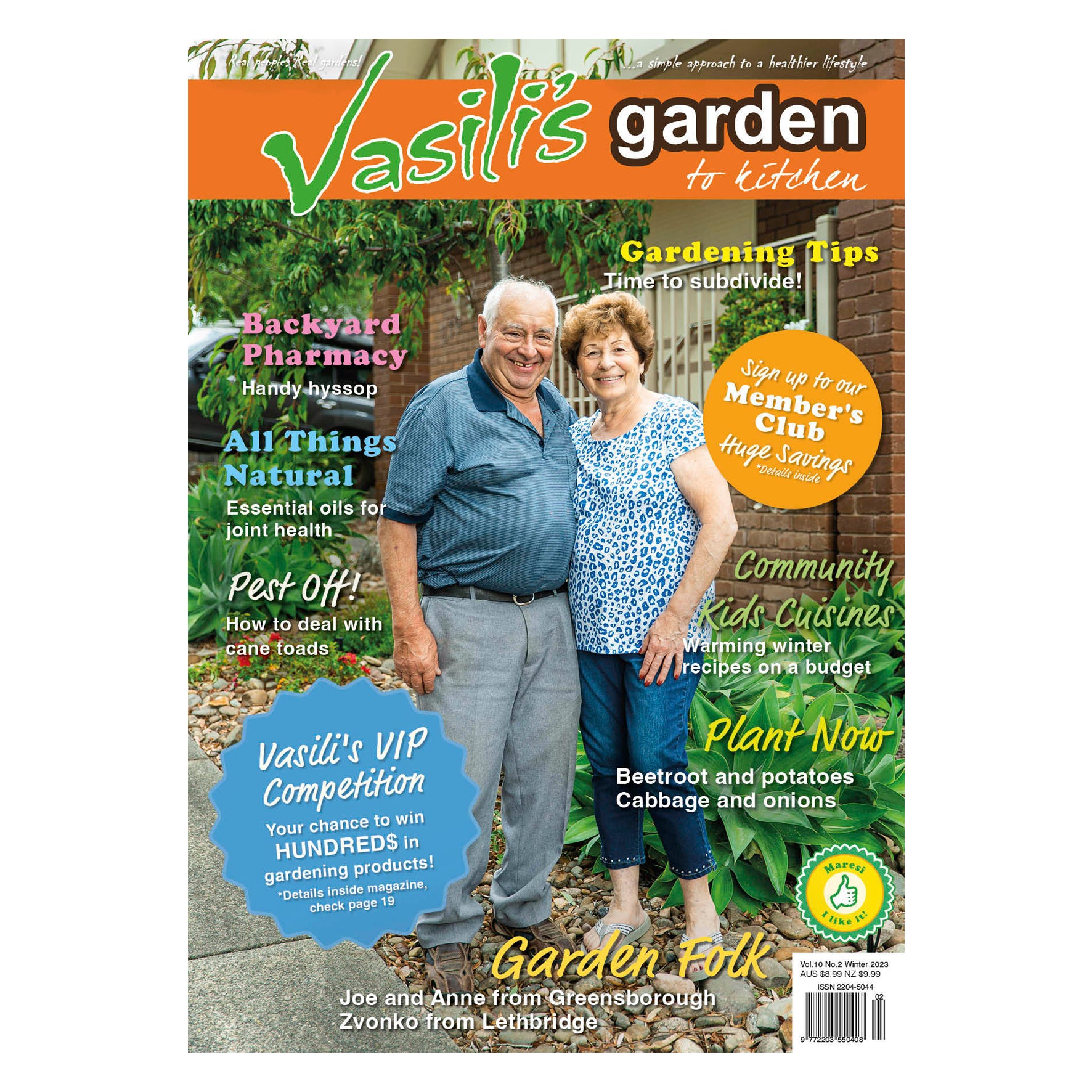 Vasili S Garden To Kitchen Magazine Issue 37 Winter 2023 Print E