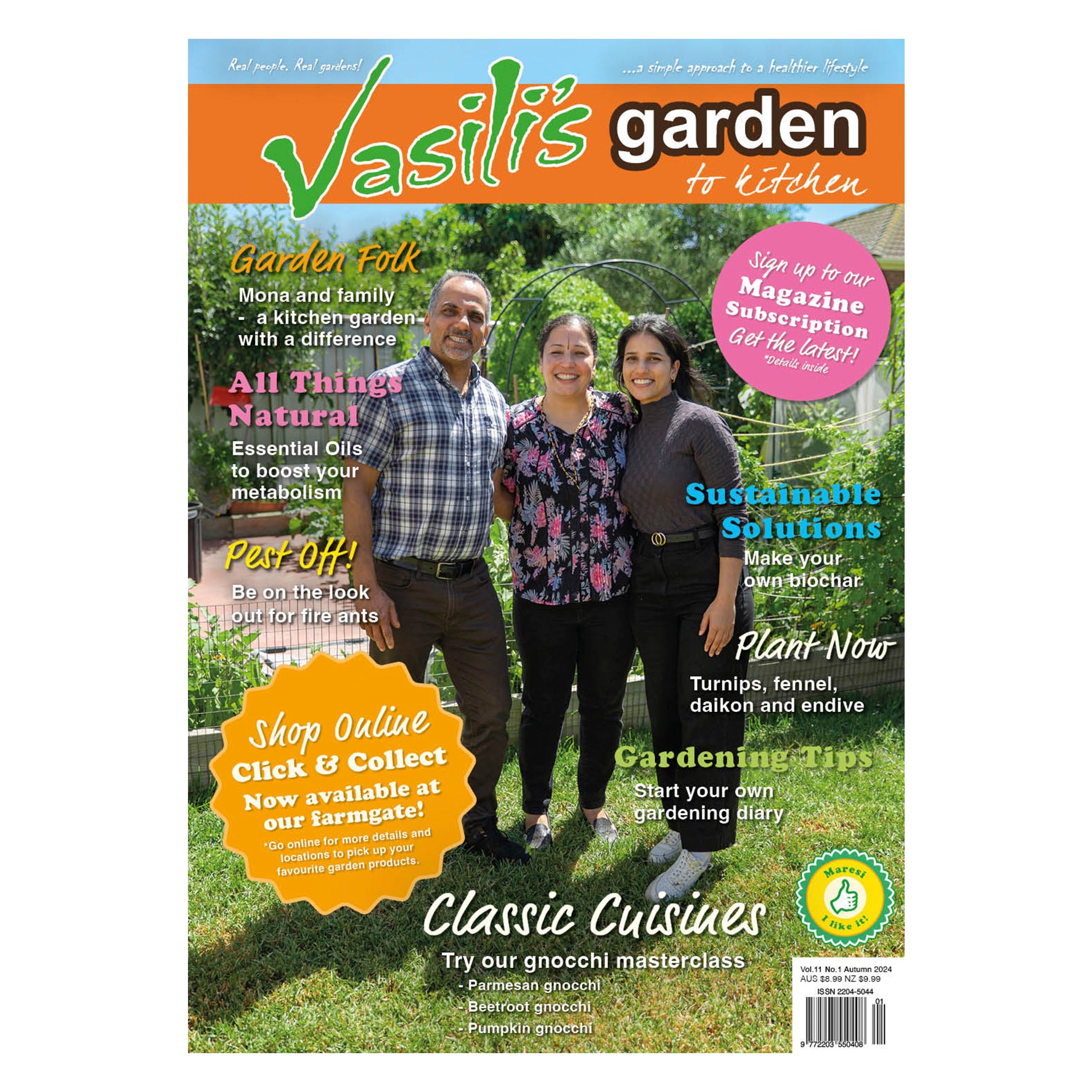 Vasili S Garden To Kitchen Magazine Issue 40 Autumn 2024 Print E