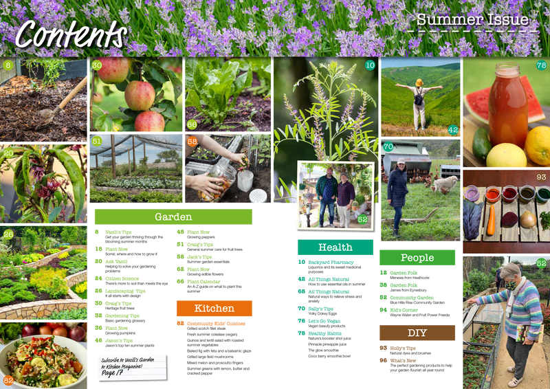 Vasili's Garden to Kitchen Magazine EBOOK - Issue 31 - Summer 2021/22 - Digital Download