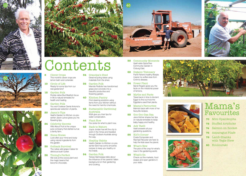 Vasili's Garden to Kitchen Magazine EBOOK - Issue 01 - Autumn 2014 - Digital Download