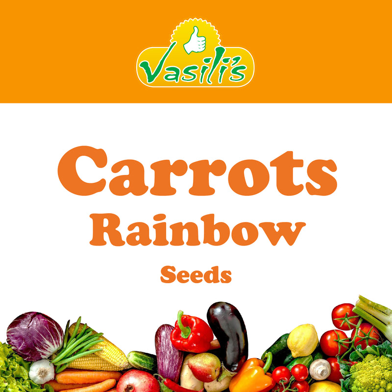 Carrots Rainbow Seeds