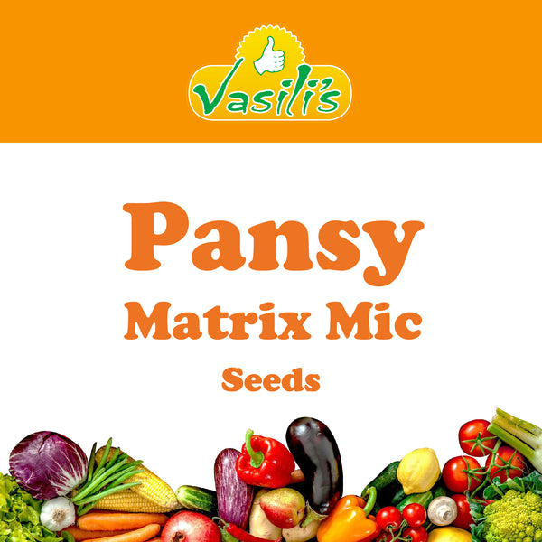 Pansy Matrix Mix Seeds