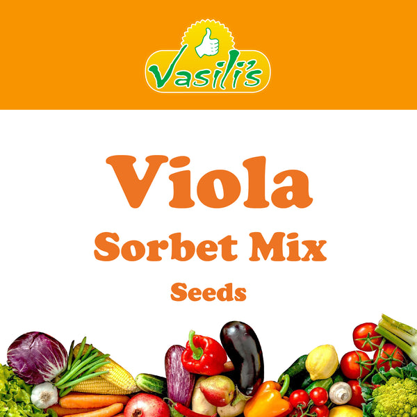 Viola Sorbet Mix Seeds