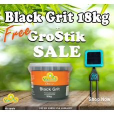 Black Grit 18kg  + Free GroStik