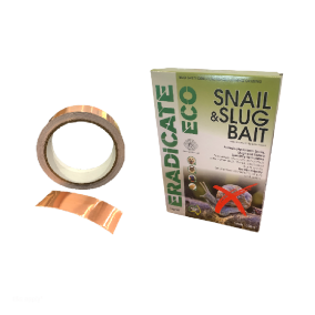 Eradicate Eco Organic Snail & Slug Bait 1kg + Copper Tape 4mtr
