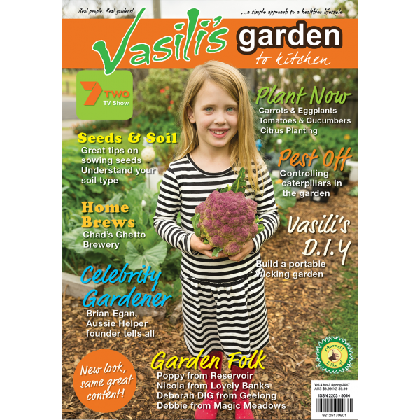 Vasili's Garden to Kitchen Magazine - Issue 15 - Spring 2017