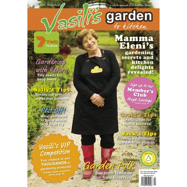 Vasili's Garden to Kitchen Magazine - Issue 27 - Summer 2020