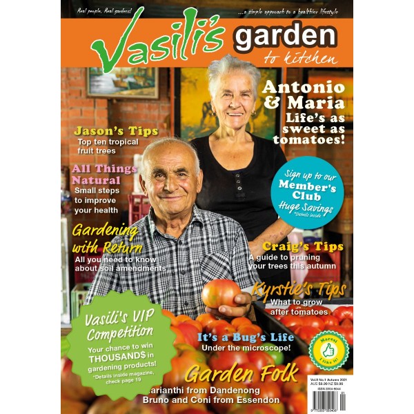 Vasili's Garden to Kitchen Magazine - Issue 28 - Autumn 2021