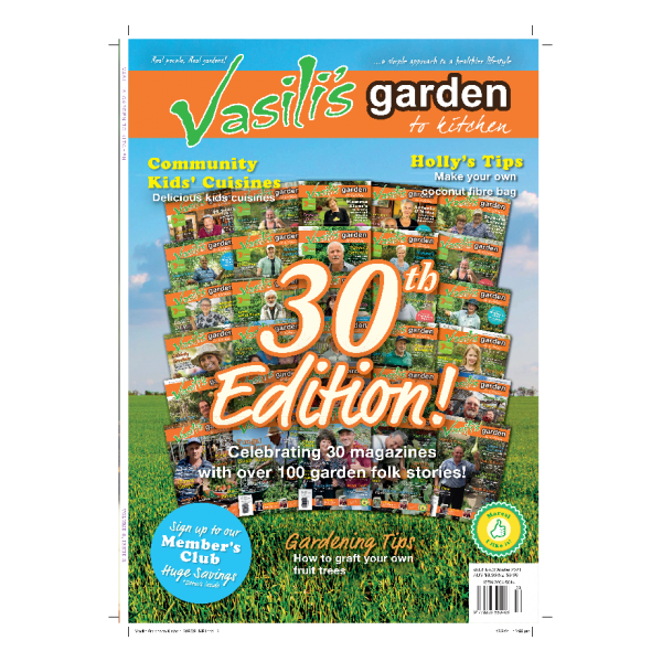 Vasili's Garden to Kitchen Magazine - Issue 30 - Spring 2021