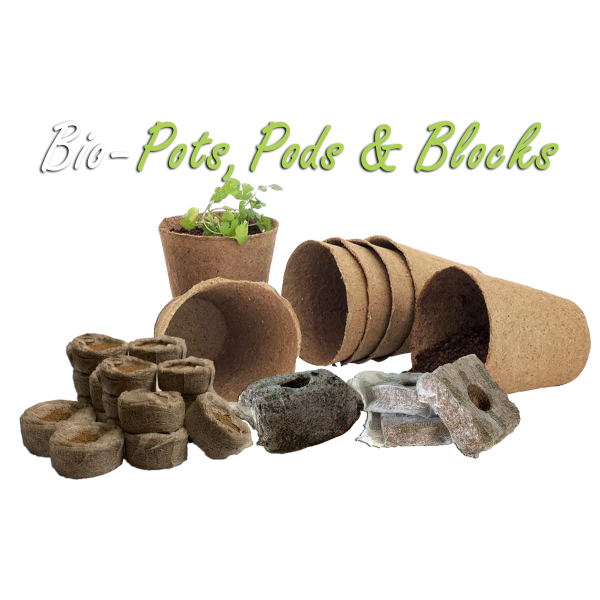 Bio-Pots + Pods + Blocks