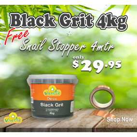 Black Grit 4kg + Free Snail Stopper 4mtr