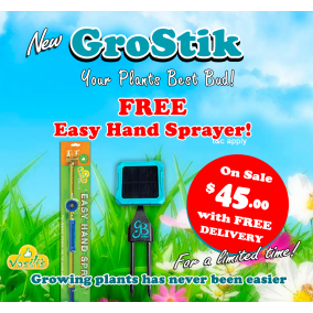 GroStik + Easy Hand Sprayer with FREE postage