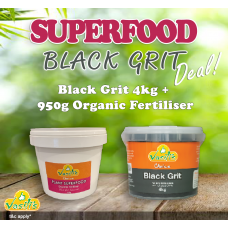 New Superfood Organic Fertiliser 950g + Black Grit 4kg