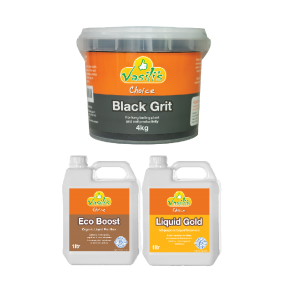 Black Grit 4kg + 1lt Liquid Pack