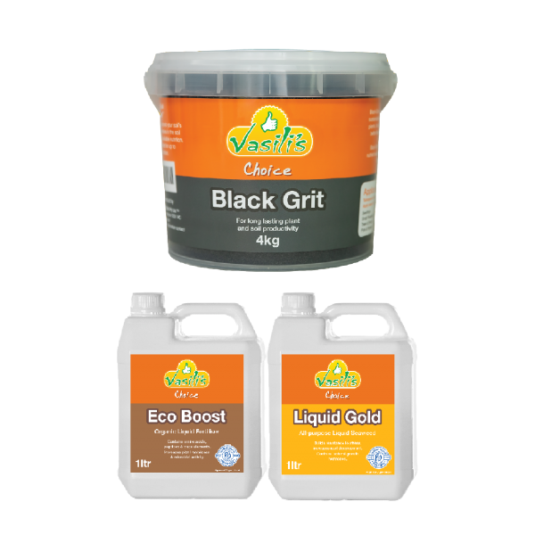 Black Grit 4kg + Liquid Pack 1Ltr